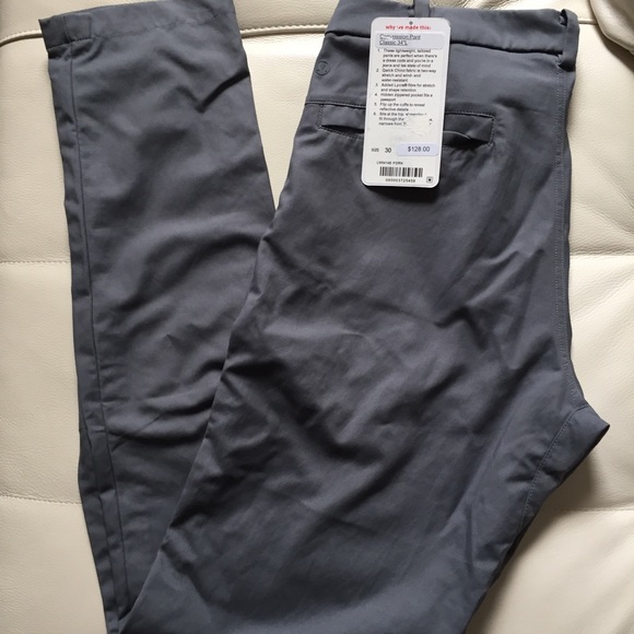 NWT LULULEMON LULULEMON MEN’S COMMISSION PANT 30 - Picture 5 of 8